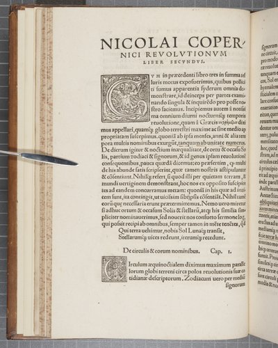 Second Book, "On the Revolutions of the Heavenly Spheres", by Nicolaus Copernicus by Polish School
